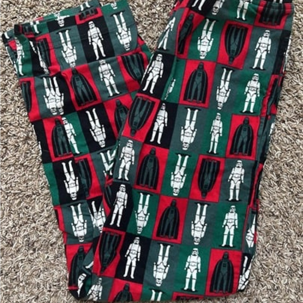 Hanna Andersson Star Wars Galactic Empire adult unisex flannel pajama pants